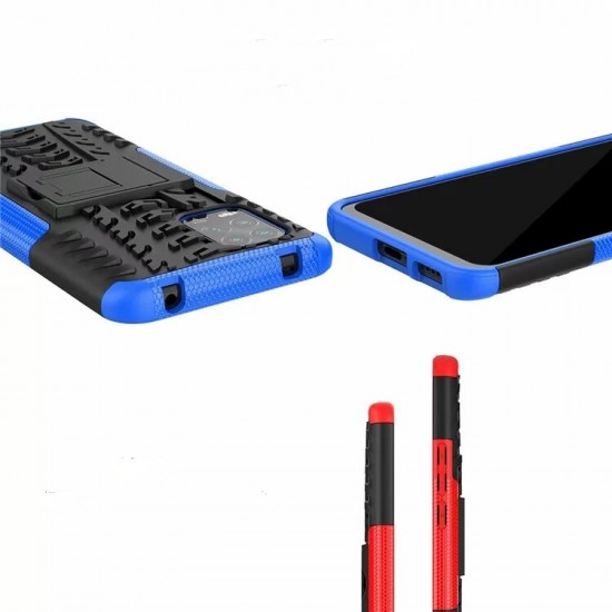 Shock-Proof Hard PC with Folded Stand Protective Case for Xiaomi Mi 10 Lite Non-original
