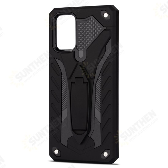 Shockproof Anti-Fingerprint with Ring Bracket Stand PC + TPU Protective Case for Samsung Galaxy S20 / Galaxy S20 5G 2020 Shockproof Anti-Fingerprint with Ring Bracket Stand PC + TPU Protective Case for Samsung Galaxy S20 / Galaxy S20 5G 2020