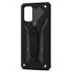 Shockproof Anti-Fingerprint with Ring Bracket Stand PC + TPU Protective Case for Samsung Galaxy S20 / Galaxy S20 5G 2020