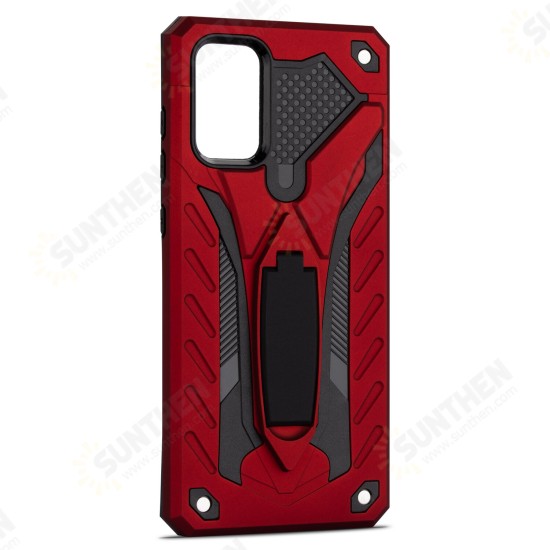 Shockproof Anti-Fingerprint with Ring Bracket Stand PC + TPU Protective Case for Samsung Galaxy S20 / Galaxy S20 5G 2020 Shockproof Anti-Fingerprint with Ring Bracket Stand PC + TPU Protective Case for Samsung Galaxy S20 / Galaxy S20 5G 2020