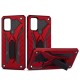 Shockproof Anti-Fingerprint with Ring Bracket Stand PC + TPU Protective Case for Samsung Galaxy S20 / Galaxy S20 5G 2020
