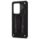 Shockproof Anti-Fingerprint with Ring Bracket Stand PC + TPU Protective Case for Samsung Galaxy S20 Ultra / Galaxy S20 Ultra 5G 2020
