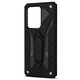 Shockproof Anti-Fingerprint with Ring Bracket Stand PC + TPU Protective Case for Samsung Galaxy S20 Ultra / Galaxy S20 Ultra 5G 2020