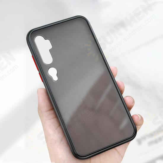 Shockproof Anti-fingerprint Matte Translucent Hard PC&Soft TPU Edge Protective Case for Xiaomi Mi Note 10 / Xiaomi Mi Note 10 Pro / Xiaomi Mi CC9 Pro Non-original Shockproof Anti-fingerprint Matte Translucent Hard PC&Soft TPU Edge Protective Case for Xiaomi Mi Note 10 / Xiaomi Mi Note 10 Pro / Xiaomi Mi CC9 Pro Non-original