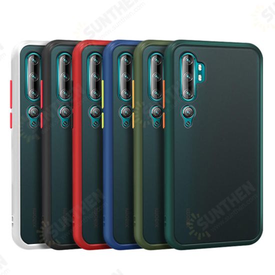 Shockproof Anti-fingerprint Matte Translucent Hard PC&Soft TPU Edge Protective Case for Xiaomi Mi Note 10 / Xiaomi Mi Note 10 Pro / Xiaomi Mi CC9 Pro Non-original Shockproof Anti-fingerprint Matte Translucent Hard PC&Soft TPU Edge Protective Case for Xiaomi Mi Note 10 / Xiaomi Mi Note 10 Pro / Xiaomi Mi CC9 Pro Non-original