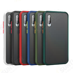 Shockproof Anti-fingerprint Matte Translucent Hard PC&Soft TPU Edge Protective Case for Xiaomi Mi9 Mi 9 Lite / Xiaomi Mi CC9 Non-original