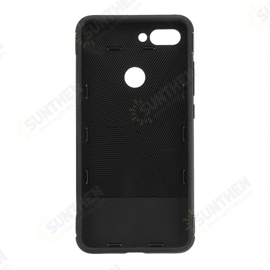 Shockproof Magnetic 360° Rotation Ring Holder TPU PC Protective Case For Xiaomi Mi 8 Lite