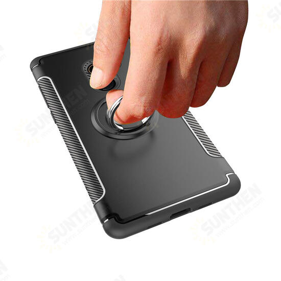 Shockproof Magnetic 360° Rotation Ring Holder TPU PC Protective Case For Xiaomi Mix 2 Non-original