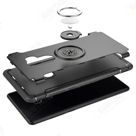 Shockproof Magnetic 360° Rotation Ring Holder TPU PC Protective Case For Xiaomi Mix 2 Non-original Shockproof Magnetic 360° Rotation Ring Holder TPU PC Protective Case For Xiaomi Mix 2 Non-original