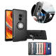 Shockproof Magnetic 360° Rotation Ring Holder TPU PC Protective Case For Xiaomi Mix 2 Non-original