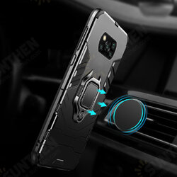 Shockproof Magnetic with 360 Rotation Finger Ring Holder Stand PC Protective Case for POCO X3 PRO / POCO X3 NFC Case Shockproof Magnetic with 360 Rotation Finger Ring Holder Stand PC Protective Case for POCO X3 PRO / POCO X3 NFC Case
