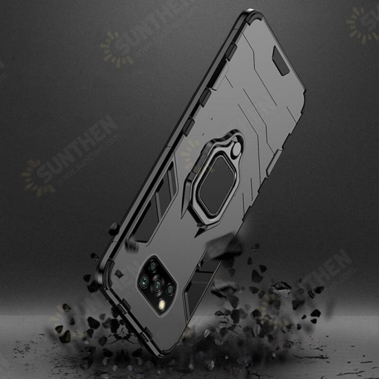 Shockproof Magnetic with 360 Rotation Finger Ring Holder Stand PC Protective Case for POCO X3 PRO / POCO X3 NFC Case Shockproof Magnetic with 360 Rotation Finger Ring Holder Stand PC Protective Case for POCO X3 PRO / POCO X3 NFC Case