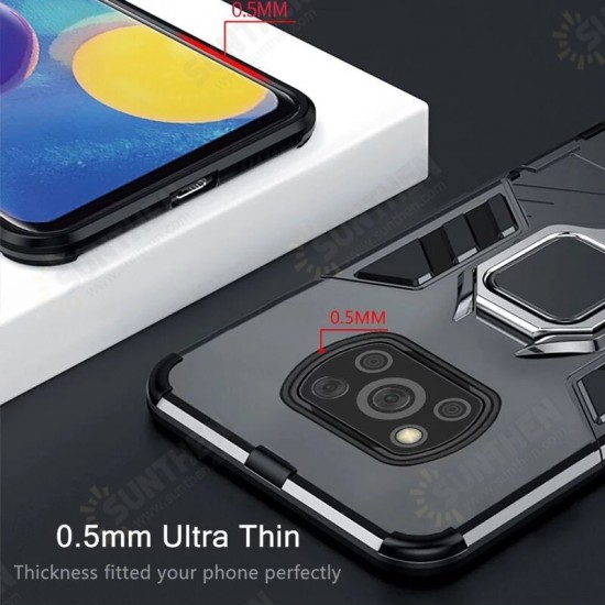 Shockproof Magnetic with 360 Rotation Finger Ring Holder Stand PC Protective Case for POCO X3 PRO / POCO X3 NFC Case Shockproof Magnetic with 360 Rotation Finger Ring Holder Stand PC Protective Case for POCO X3 PRO / POCO X3 NFC Case