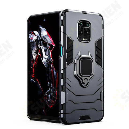 Shockproof Magnetic with 360 Rotation Finger Ring Holder Stand PC Protective Case for Xiaomi Redmi Note 9S / Redmi Note 9 Pro / Redmi Note 9 Pro Max Non-original Shockproof Magnetic with 360 Rotation Finger Ring Holder Stand PC Protective Case for Xiaomi Redmi Note 9S / Redmi Note 9 Pro / Redmi Note 9 Pro Max Non-original