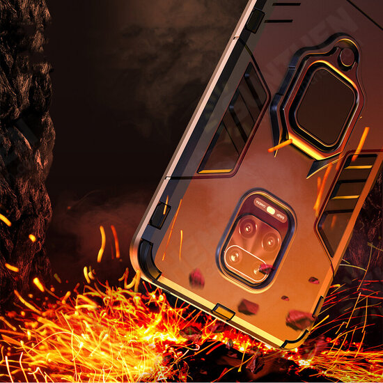 Shockproof Magnetic with 360 Rotation Finger Ring Holder Stand PC Protective Case for Xiaomi Redmi Note 9S / Redmi Note 9 Pro / Redmi Note 9 Pro Max Non-original Shockproof Magnetic with 360 Rotation Finger Ring Holder Stand PC Protective Case for Xiaomi Redmi Note 9S / Redmi Note 9 Pro / Redmi Note 9 Pro Max Non-original