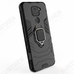 Shockproof Magnetic with 360 Rotation Finger Ring Holder Stand PC Protective Case for Xiaomi Redmi Note 9 Non-original Shockproof Magnetic with 360 Rotation Finger Ring Holder Stand PC Protective Case for Xiaomi Redmi Note 9 Non-original