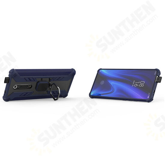 Shockproof Ring Holder Hard PC Protective Case For Xiaomi Mi9T / Xiaomi Mi 9T Pro / Xiaomi Redmi K20 / Redmi K20 Pro Non-original
