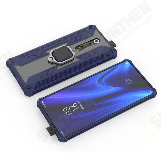 Shockproof Ring Holder Hard PC Protective Case For Xiaomi Mi9T / Xiaomi Mi 9T Pro / Xiaomi Redmi K20 / Redmi K20 Pro Non-original