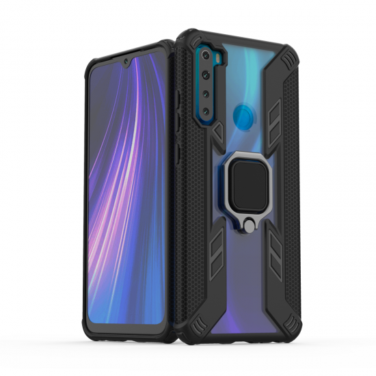Shockproof Ring Holder Hard PC Protective Case For Xiaomi Redmi Note 8 Non-original