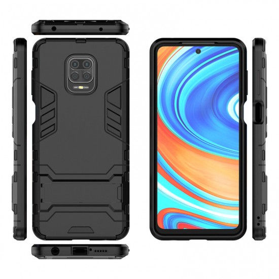 Shockproof with Stand Holder Protective Case for Xiaomi Redmi Note 9S / Redmi Note 9 Pro / Redmi Note 9 Pro Max Non-original
