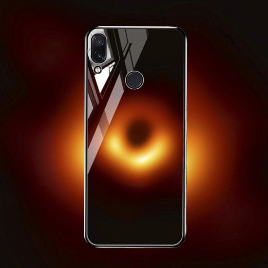Black Hole Scratch Resistant Tempered Glass Protective Case For Samsung Galaxy M20 2019