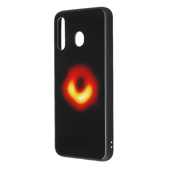 Black Hole Scratch Resistant Tempered Glass Protective Case For Samsung Galaxy M30 2019
