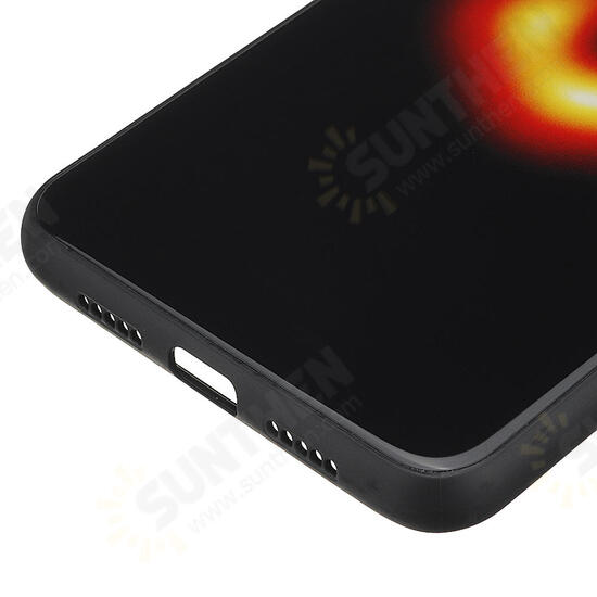 Black Holes Collapsar Tempered Glass&Soft TPU Protective Case For Xiaomi Mi 8 Lite Non-original