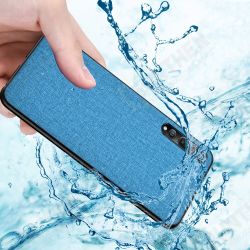 Breathable Canvas Cloth Sweatproof Shockproof Protective Case Back Cover for Xiaomi Mi10 Mi 10 / Mi10 Mi 10 Pro Non-original Breathable Canvas Cloth Sweatproof Shockproof Protective Case Back Cover for Xiaomi Mi10 Mi 10 / Mi10 Mi 10 Pro Non-original