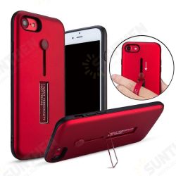 Built-in Kickstand Strap Grip PC+TPU Case For iPhone 7 & 8 Built-in Kickstand Strap Grip PC+TPU Case For iPhone 7 & 8