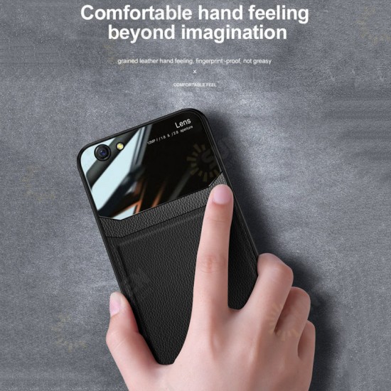 Camera Protection Shockproof Leather Protective Case Back Cover For iPhone SE 2020/For iPhone 7/For iPhone 8