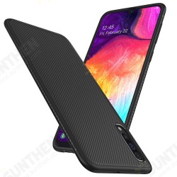 Carbon Fiber Protective Case For Samsung Galaxy A50 2019 Shockproof Soft TPU Back Cover Carbon Fiber Protective Case For Samsung Galaxy A50 2019 Shockproof Soft TPU Back Cover