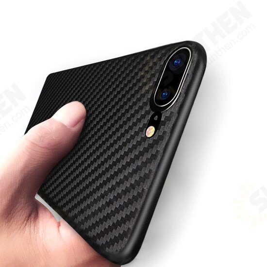 Carbon Fiber Texture Anti Fingerprint PP Case For iPhone 7 Plus/8 Plus