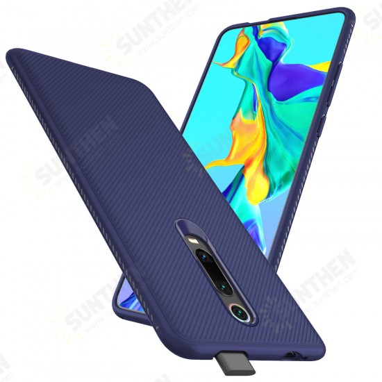 Carbon Fiber Texture Shockproof Soft TPU Protective Case for Xiaomi Mi 9T / Xiaomi Mi9T Pro / Xiaomi Redmi K20 / Redmi K20 pro Non-original Carbon Fiber Texture Shockproof Soft TPU Protective Case for Xiaomi Mi 9T / Xiaomi Mi9T Pro / Xiaomi Redmi K20 / Redmi K20 pro Non-original