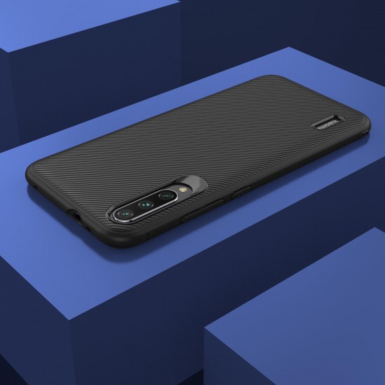 Carbon Fiber Texture Slim Soft Silicone Shockproof Protective Case for Xiaomi Mi A3 / Xiaomi Mi CC9e Non-original