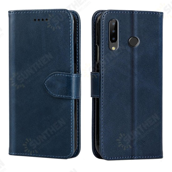 Card Slot Bracket Flip PU Leather Full Body Protective Case for N20