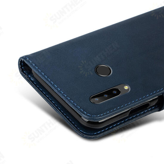 Card Slot Bracket Flip PU Leather Full Body Protective Case for N20