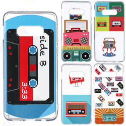 Cartoon Matte Transparent Soft TPU Shockproof Protective Case Cover for Samsung Galaxy S10e