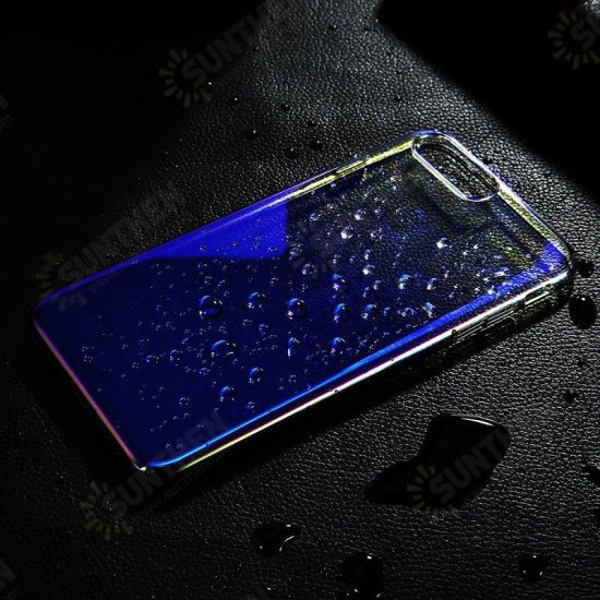 Color Gradient Transparent Hard PC Case For iPhone 7 & 8