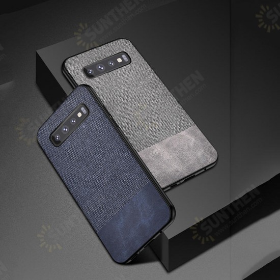 Cotton Cloth Protective Case For Samsung Galaxy S10e/S10/S10 Plus S10 5G Anti Fingerprint Back Cover