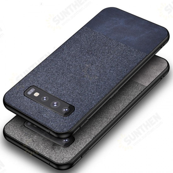 Cotton Cloth Protective Case For Samsung Galaxy S10e/S10/S10 Plus S10 5G Anti Fingerprint Back Cover