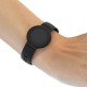 Creative Wearable Pure Soft Silicone Protective Cover Sleeve Watch Band for Apple AirTag bluetooth Tracker
