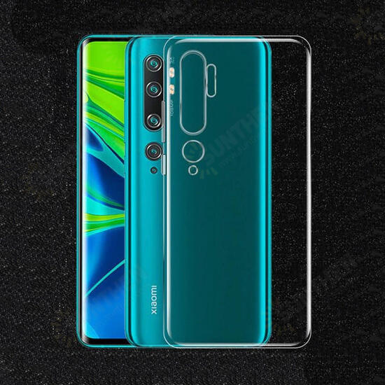 Crystal Clear Transparent PC Protective Case for Xiaomi Mi Note 10 / Xiaomi Mi Note 10 Pro / Xiaomi Mi CC9 Pro Non-original