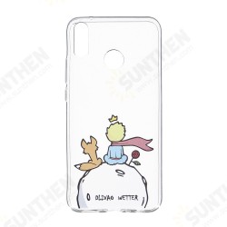 Cute Crystal Clear Transparent Soft TPU Protective Case for Huawei Y9 2019