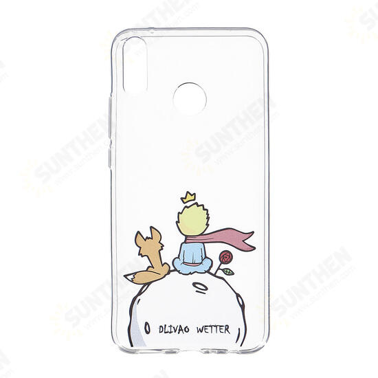 Cute Crystal Clear Transparent Soft TPU Protective Case for Huawei Y9 2019