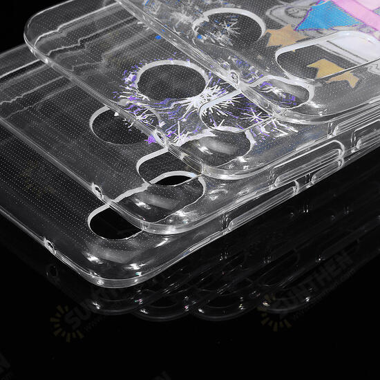 Cute Crystal Clear Transparent Soft TPU Protective Case for Huawei Y9 2019