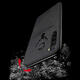 Deer Luxury Canvas Cloth Shockproof Anti-fingerprint Protective Case for Xiaomi Redmi Note 8 2021 Global Version Non-original