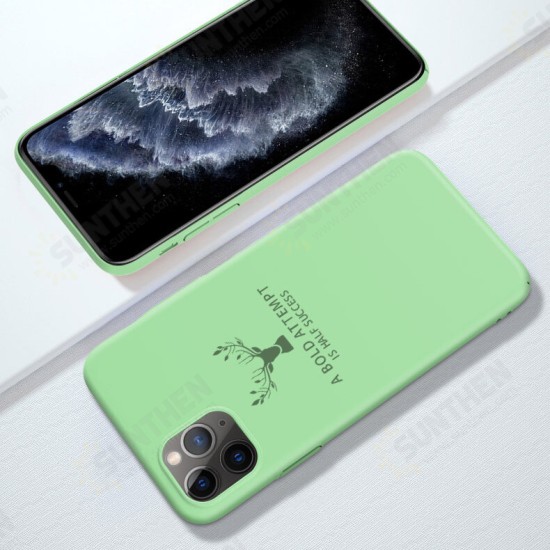 Deer Pattern Shockproof Soft Rubber Liquid Silicone Protective Case for iPhone 11 Pro Max 6.5 inch