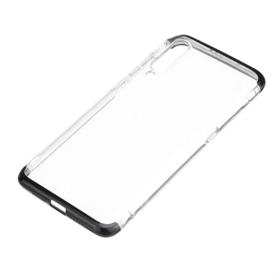 Detachable 2 in 1 Shockproof Plating Transparent Hard PC Protective Case for Xiaomi Mi9 / Mi 9 Transparent Edition