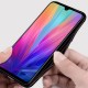 Fabric Splice Soft Edge Protective Case+Tempered Glass Screen Protector +Lens Protector For Xiaomi Mi 9 / Mi 9 Transparent Edition-Black Non-original