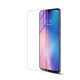 Fabric Splice Soft Edge Protective Case+Tempered Glass Screen Protector +Lens Protector For Xiaomi Mi 9 / Mi 9 Transparent Edition-Black Non-original